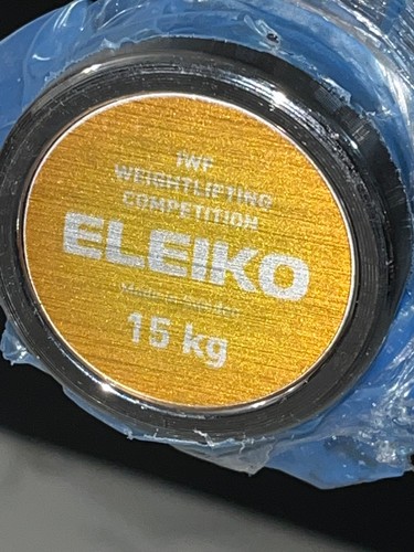Eleiko barbell brand new - 15, kg