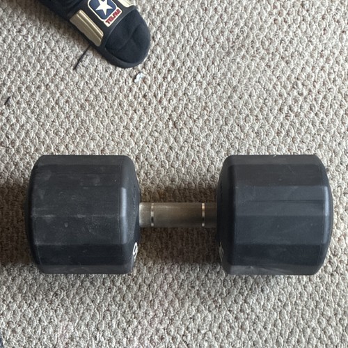 Eleiko 140 hex rubber - rubber, fixed